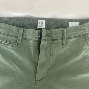 GAP olive chinos slim -32